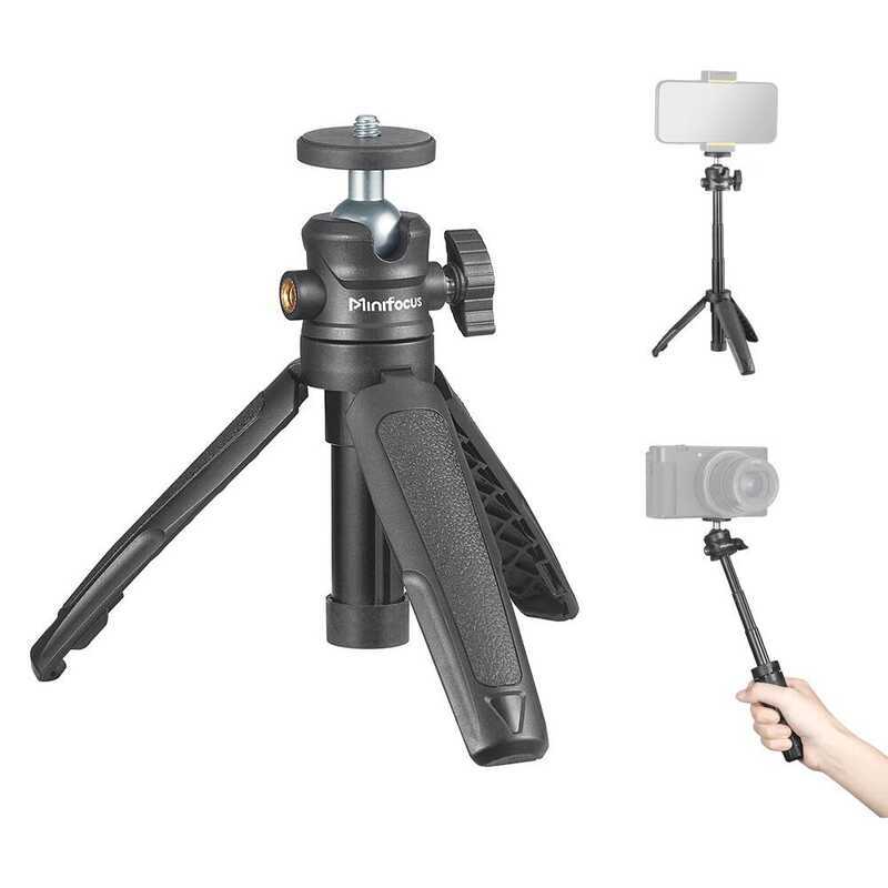 กล้องจิ๋ว ขาตั้งกล้องสําหรับเดินทาง Vlogging ขนาดเล็ก 360° ขาตั้งโต๊ะหัวบอล Canon g7x สําหรับสมาร์ทโ
