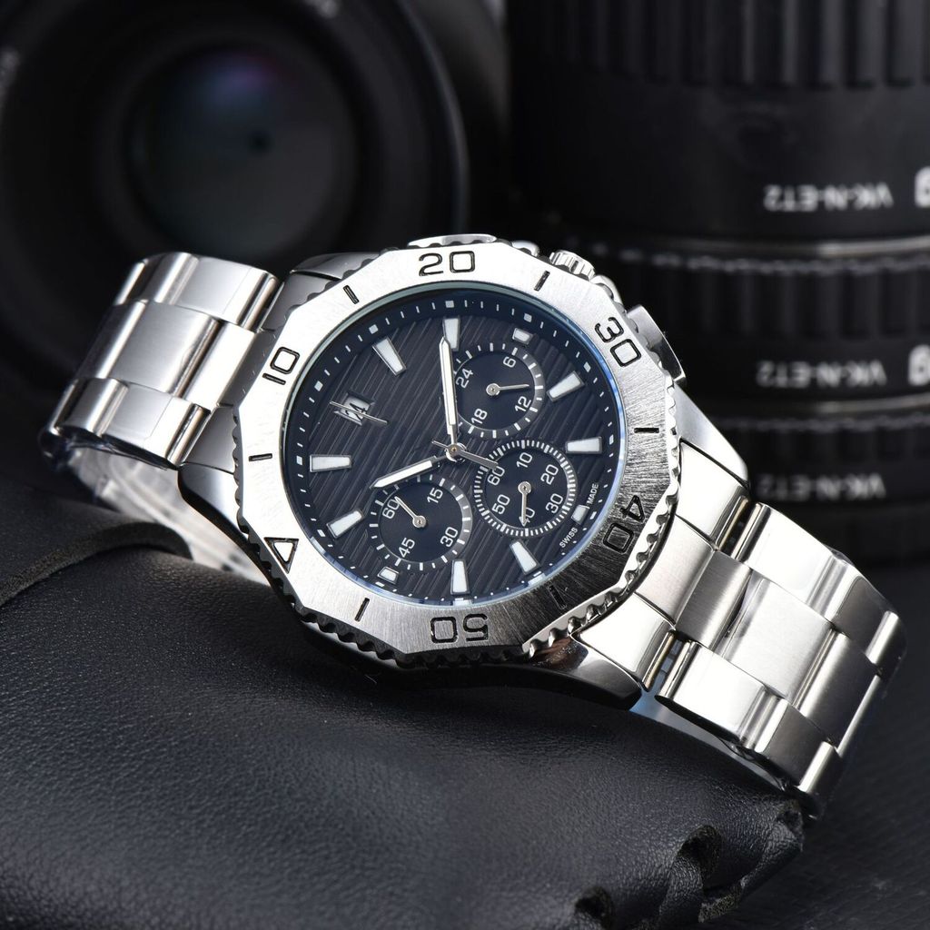 ยิงจริง❤ Texture 2025 สินค้าแฟชั่นนาฬิกาผู้ชายนาฬิกาคุณภาพสูง 9aa