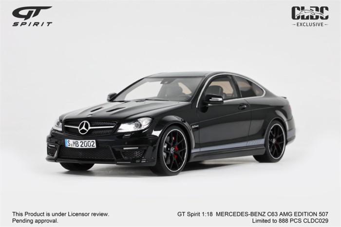 GT Spirit 1: 18 Mercedes-Benz C63 AMG Global Limited 888 โมเดลรถเรซิ่น