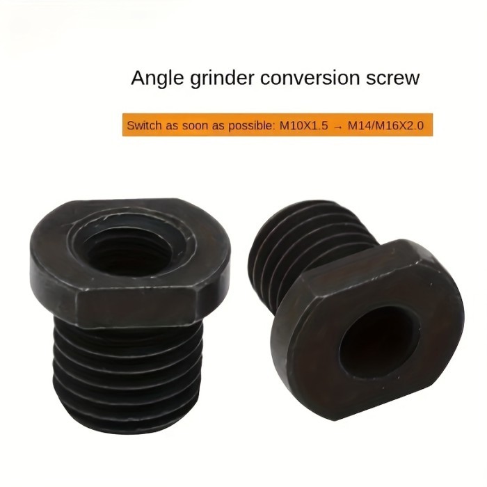 Angle Grinder Attachment Adapter,M10 to M14/M16,Easy To Install Quick Change Polisher Interface Con