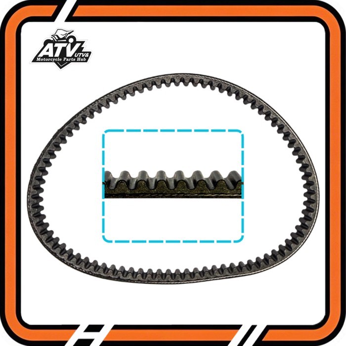 5FA-17641-00 GENUINE Scooter V-Belt 780* 17.5 For Yamaha Zuma BWS 100 Aerox Neo's 100cc 4VP-17641-0