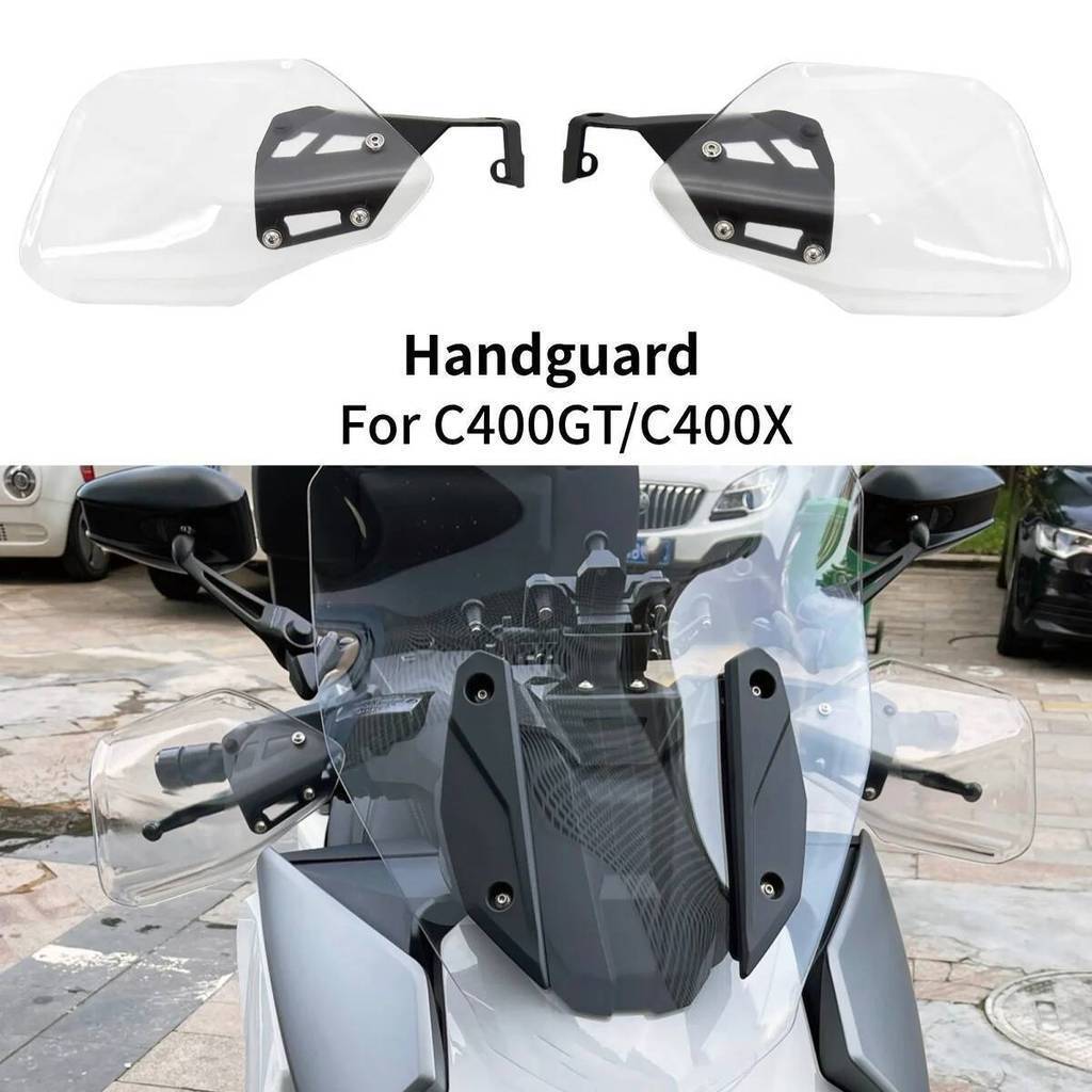 รถจักรยานยนต์ Deflectors Hand Guard Shield กระจกสําหรับ BMW C400GT C 400 GT C400 GT C400X C 400 X C4