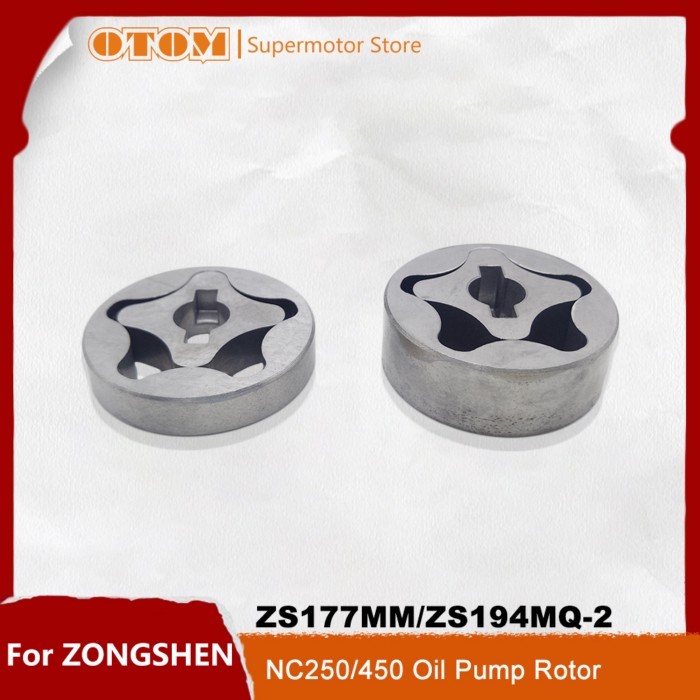Motorcycle Accessories Engine Oil Pump Rotor For ZONGSHEN NC250 ZS177MM NC450 ZS194MQ-2 KAYO T6 K6