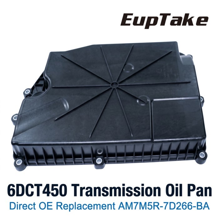 Transmission Oil Pan for Ford 6DCT450 MPS6 Gearbox OE AM7M5R-7D266-BA Dual-Clutch Transmission Cove