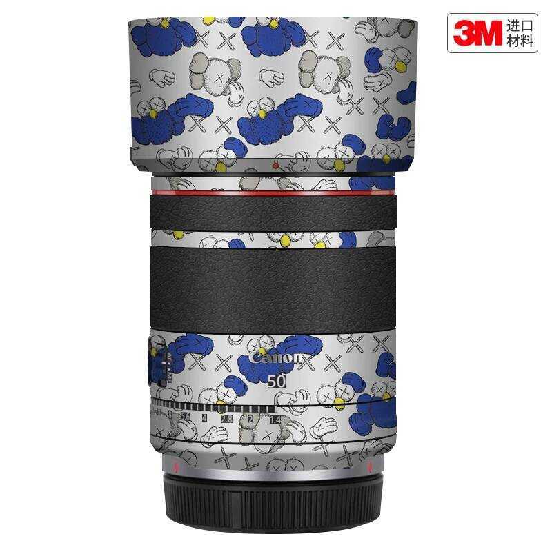 เหมาะสําหรับ Canon RF50 F1.4VCM ฟิล์มป้องกันเลนส์สติกเกอร์เปลี่ยนสีผิว 3M