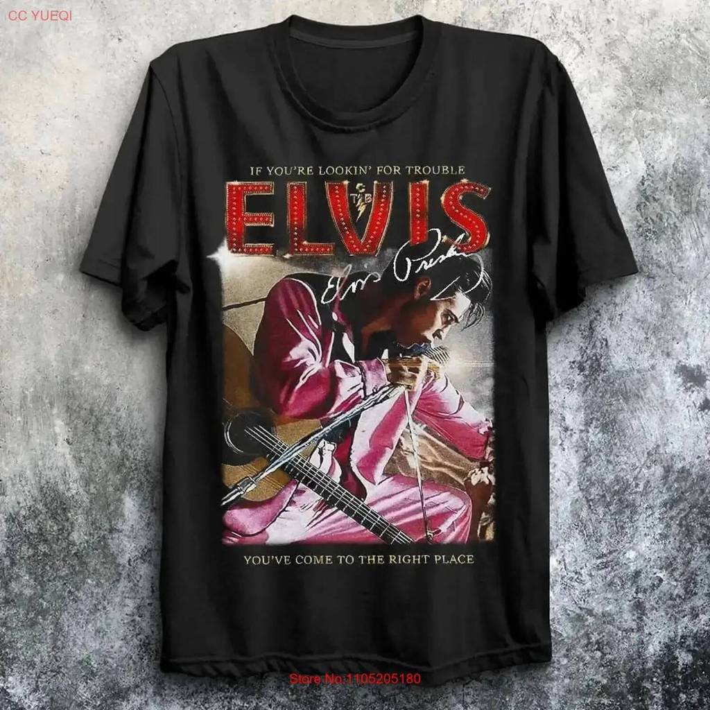 Hot Presley Austin Butler ภาพยนตร์ใหม่ยอดนิยม S 3XL เสื้อยืดวินเทจล้างอเนกประสงค์สบาย Unisex homme ส