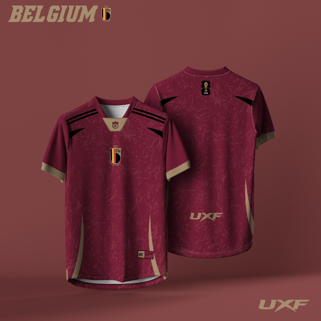 [READY STOCK] UXFACTORY BELGIUM JERSEY SUBLIMATION‌‌
