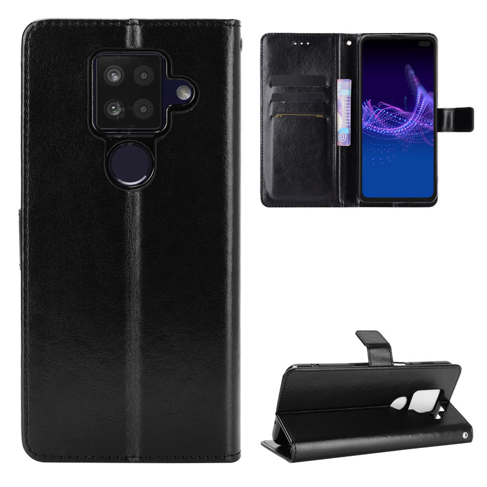 กระเป๋าสตางค์หนังสําหรับ Sharp Aquos Sense 3 4 Plus Lite Sense 5G Sense4 Plus Flip Card Slot เคสโทรศ