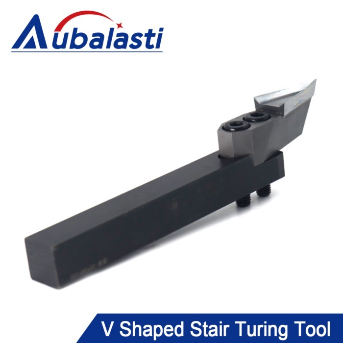 CNC Turning Tool WoodWorking Turning Tool Lathe Tool Set Alloy Cylindrical Turning Tool V-type Stai