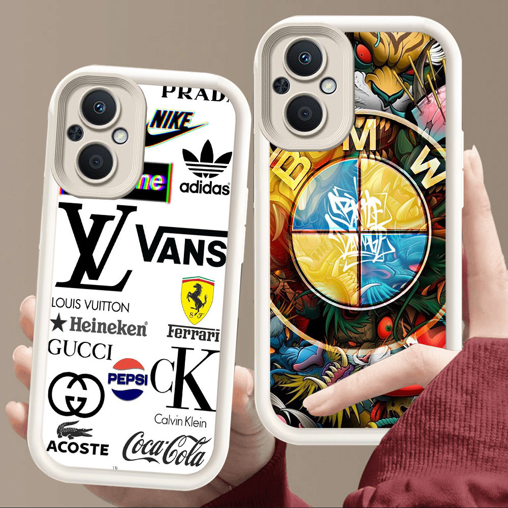 เคสสําหรับ OPPO Reno 7Z Find X5 8 7 8Z Lite 5G Soft White E66 DevicCase