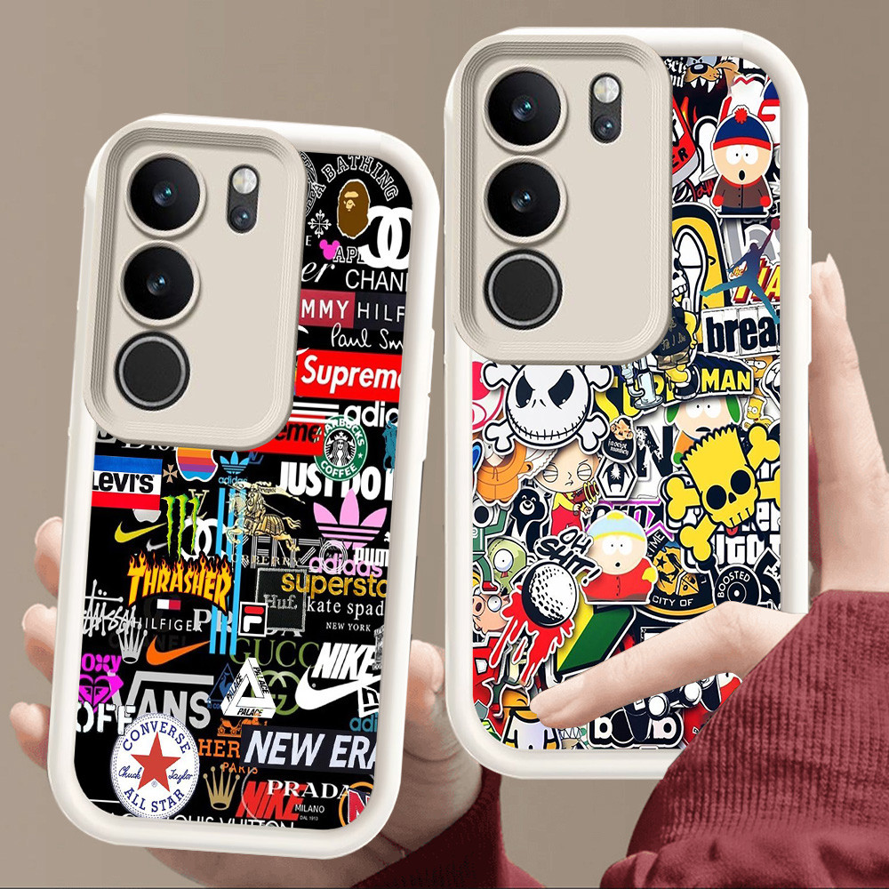 เคสสําหรับ Infinix HOT Note 50 50i 60i 50X 60 50S Pro Plus 5G Soft White E109 ใหม่ VP