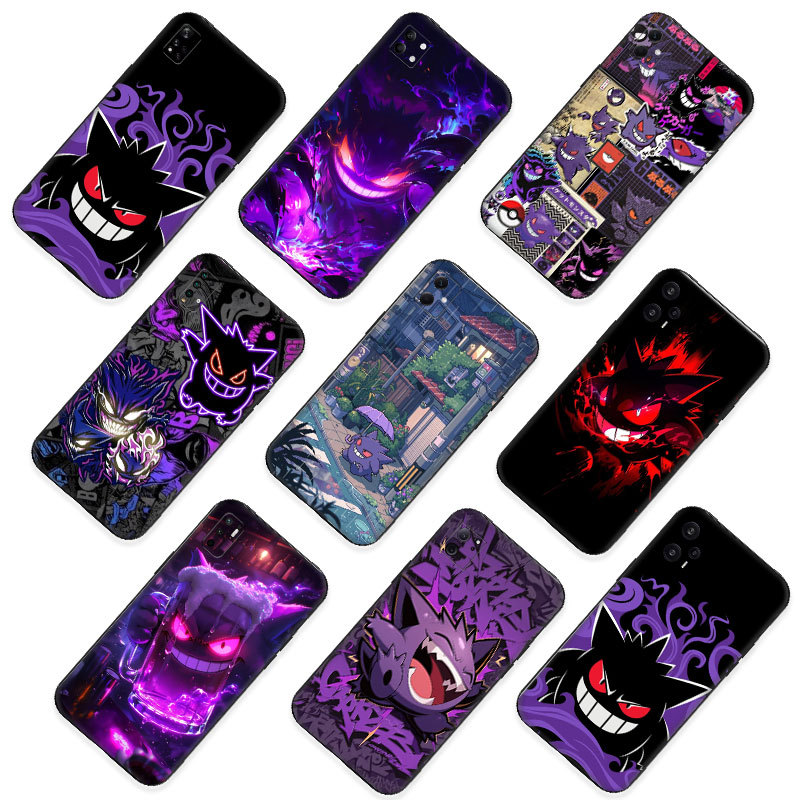 Gengar Pokémonอะนิเมะ ^W7 สําหรับRedmiหมายเหตุ 10 Pro Max 10S 10T 11S 11t Plus 11Eความเข้ากันได้TPUเ