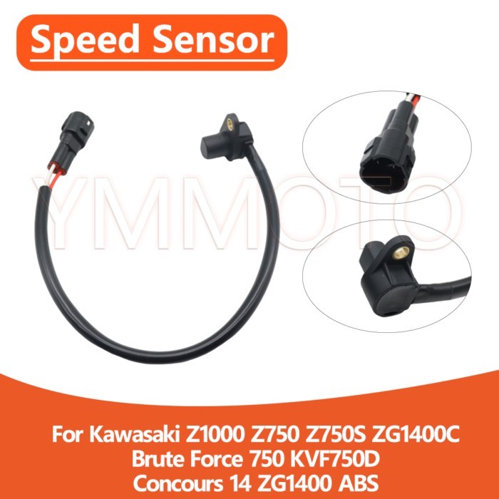 For Kawasaki Z1000 Z750S Z750 Brute Force 750 KVF750D Concours 14 ZG1400 ABS ZG1400C Speed Sensor S