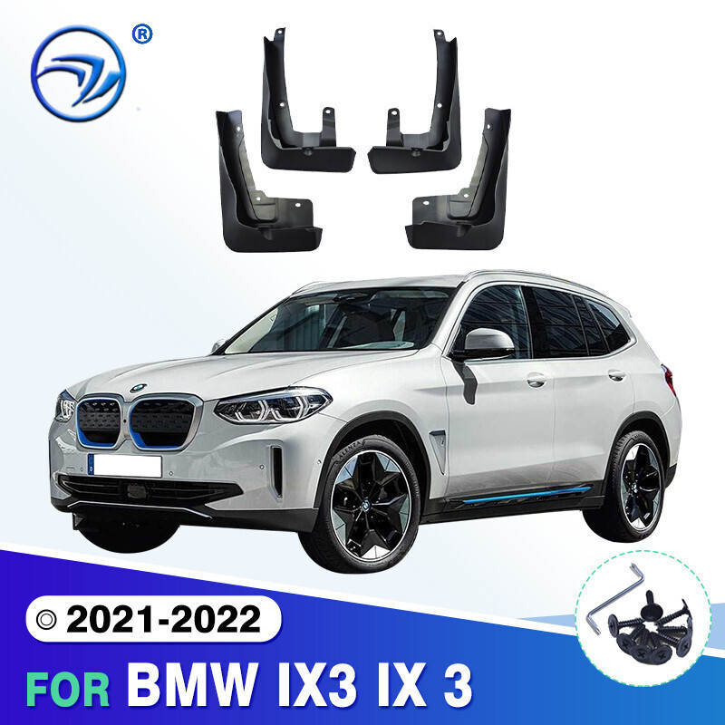 4xโคลนFendersสําหรับBMW IX3 IX 3 2020 2021 2022 ไฟฟ้า IX3 Mud Flaps splash Guards Fenders Mudguard M