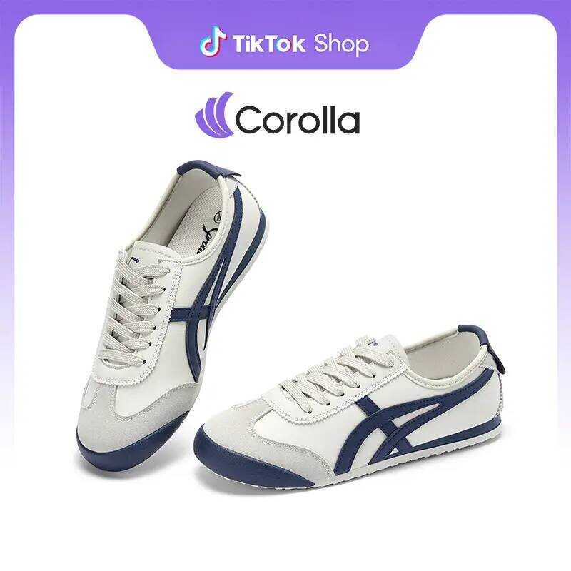 Corolla Mexic 66 รองเท้าผ้าใบแฟชั่นวินเทจ สำหรับผู้ชายและผู้หญิง ส้นแบน นิ่ม เบา ใส่สบาย มีไซส์