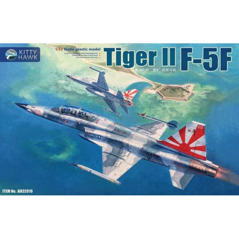 Kitty Hawk KH32019 Tiger II F-5F 1/32 Static model kit