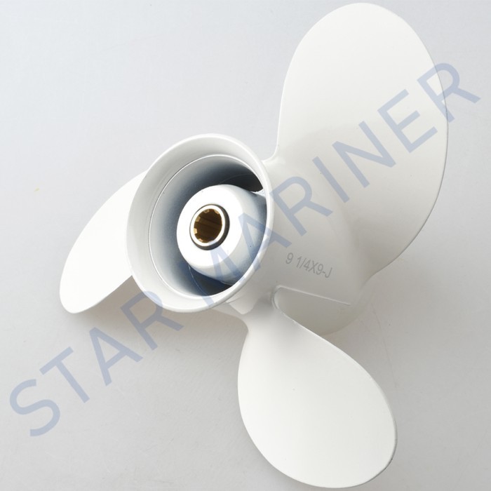 63V-45945 Outboard Engine Propeller 9 1/4X9-J for Yamaha 2 stroke 9.9HP 15HP 63V-45945-10-EL Boat E