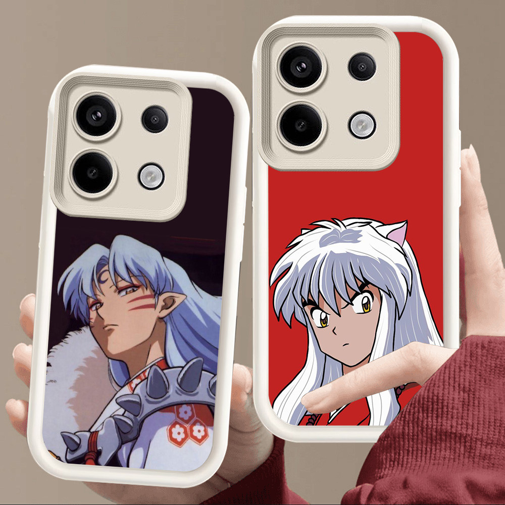 สําหรับ Xiaomi Redmi หมายเหตุ POCO 13T 13 13C X6 M6 Pro Plus 5G สีขาวนวล E26 InuYasha