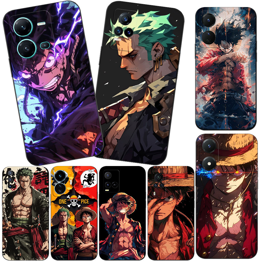 สําหรับ vivo Y71 Y71A Y73S 5G Y76 S7e 5G Y81 Y83 ไม่มีรูพิมพ์โทรศัพท์ซิลิคอนอ่อน one piece สไตล์