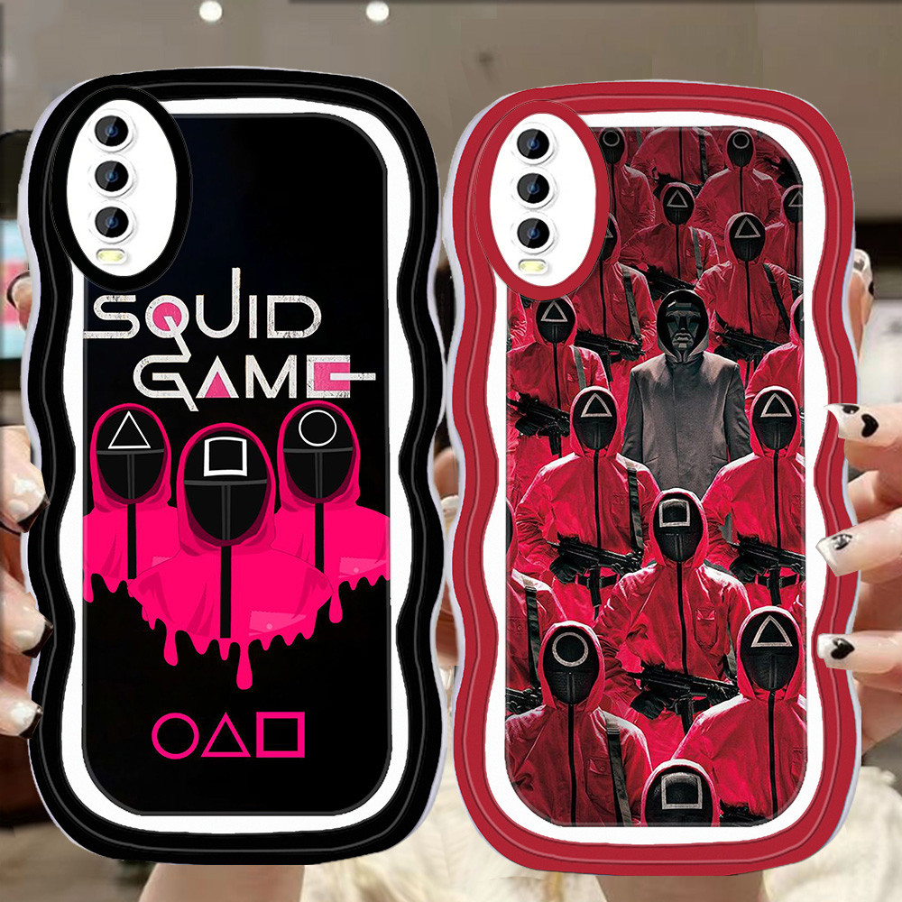 A-43 แฟชั่นปลาหมึก TPU สําหรับ VIVO S1 Pro Y20i Y11s Y20g Y20s Y12s Y12a Y20 โปร่งใสกรณี