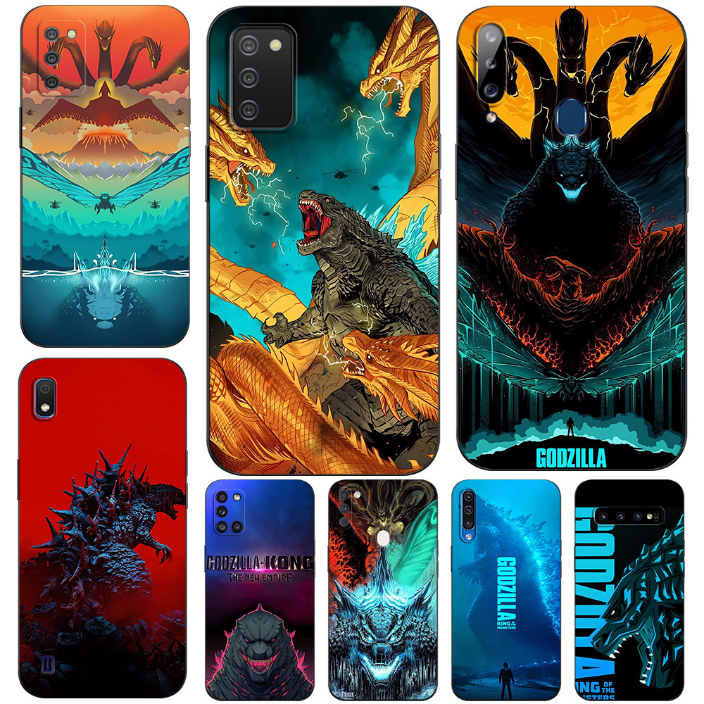 เคสสําหรับ Samsung Galaxy S9 S8 PLUS เคสโทรศัพท์ Godzilla King Of the Monsters