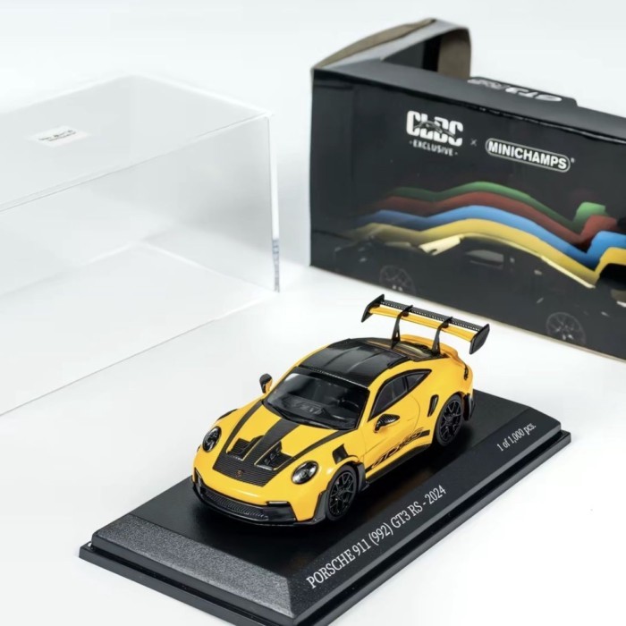 Mini Cut 164 Porsche 911 (992) GT3 RS 2024 โมเดลรถอัลลอย