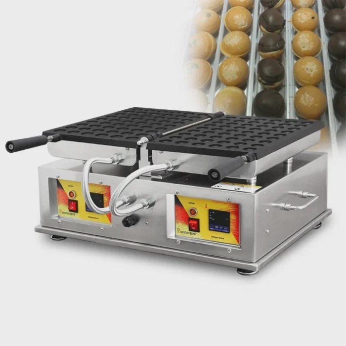 Egg Waffle Round Japanese Egg Waffle Machine Round Waffle New Commercial Egg Waffle Machine Granula