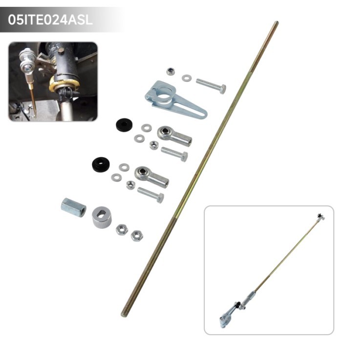 Shift Linkage Adjustable GM Transmisson Column Kit For 350 700R4 4L60E 4L80E LS GM Turbo-Hydramatic
