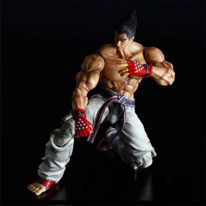 ♞,♘,♙สินค้าเกมเปลี่ยน Tekken 2 Kazama Jun Mishima 18 ข้อต่อเคลื่อนย้ายได้ Boxed Figure Model ในประเท
