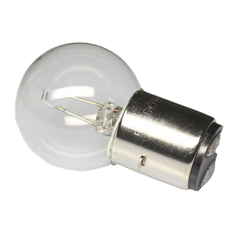Xiangyang หลอดไฟสำหรับกล้องจุลทรรศน์อเนกประสงค์ รุ่น YQ6-30-1 Xiangyang 6V30W BA20D