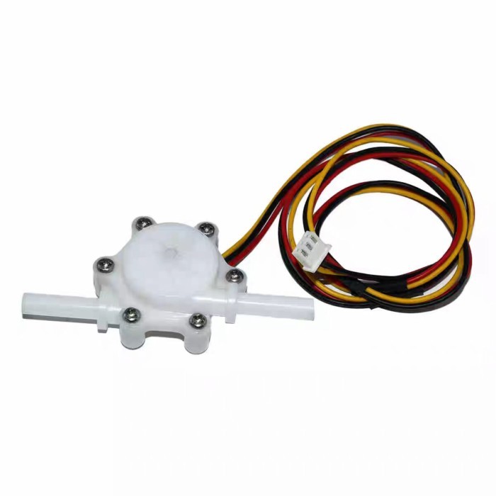 High quality 1/4 pipe Impeller water flow sensor coffee machine / water dispenser hall pulse flow m