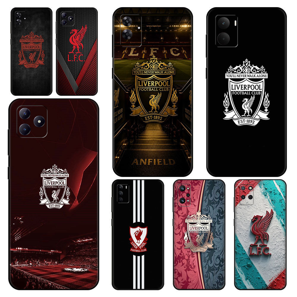 Liverpool Football Club Cool Case ^TO3 สําหรับ Realme 8S 8i 9i 9 10 Pro Plus 12X ความเข้ากันได้เคสโท
