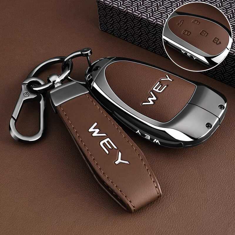 Great Wall Wei Brand Blue Mountain Key Cover WEY07 Weipai GWM WEY80 Latte Mocha Alpine 78 Car Buckle