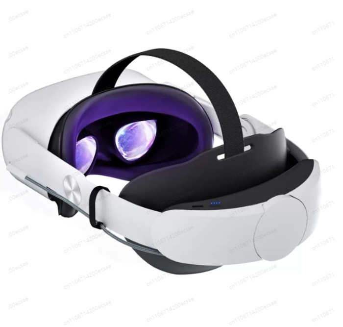 12000mAh Battery Pack Head Strap for Meta Quest 3s VR Accessories 2024 Oculus Quest 3 S RGB Headstr