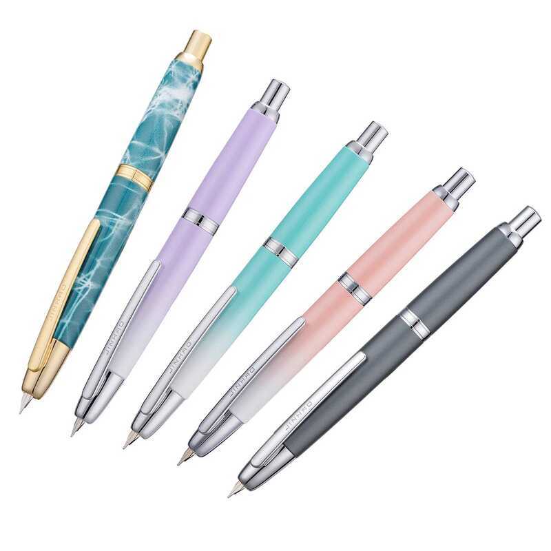 Jinhao 10 น้ําพุกดแบบพับเก็บได้ EF/F/M Nib พร้อมปากกาเขียนตัวแปลง