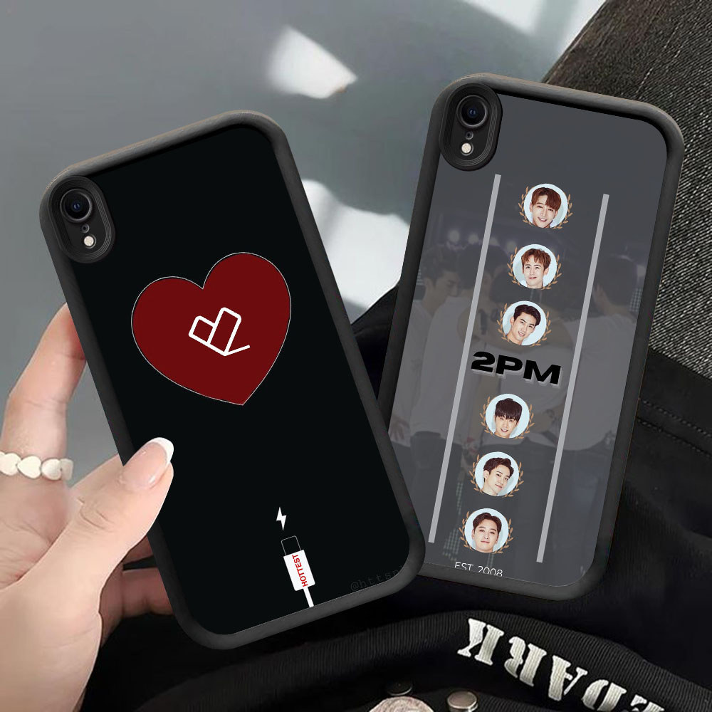 CK-57 Forever 2PM HOTTEST ปลอกกันกระแทกสําหรับ iPhone XR X XS 6 7 8 Max Plus