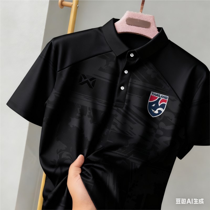 เสื้อโปโลชายสีดำ สไตล์มินิมอล เหมาะสำหรับการใช้งานกลางแจ้งและในเมือง