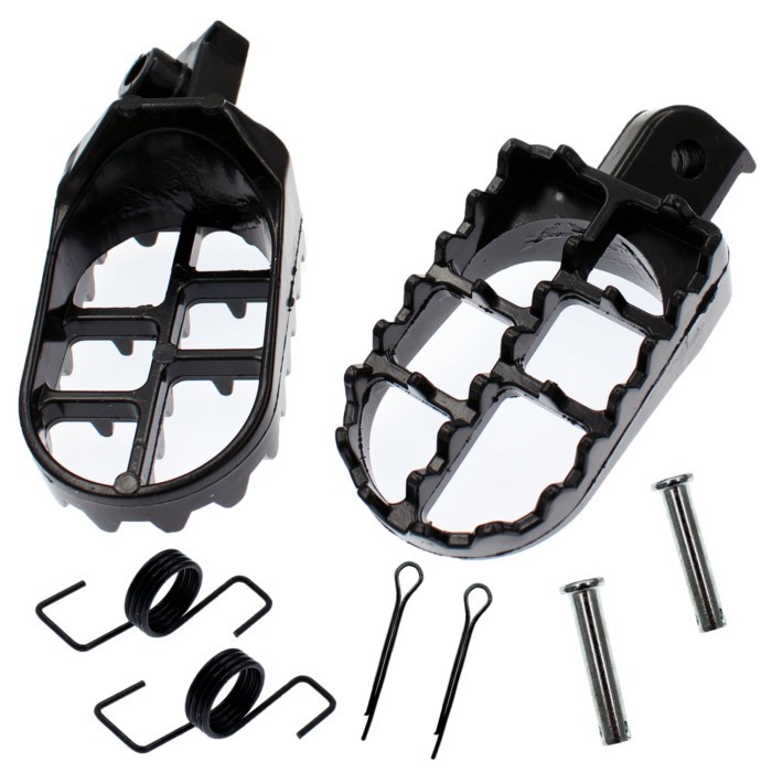 Foot Pegs Rest Footpegs Yamaha YZ490 YZ80 TW200 WR200 WR250 WR500 XR50R XR70R XR80R XR100R CRF50 CR