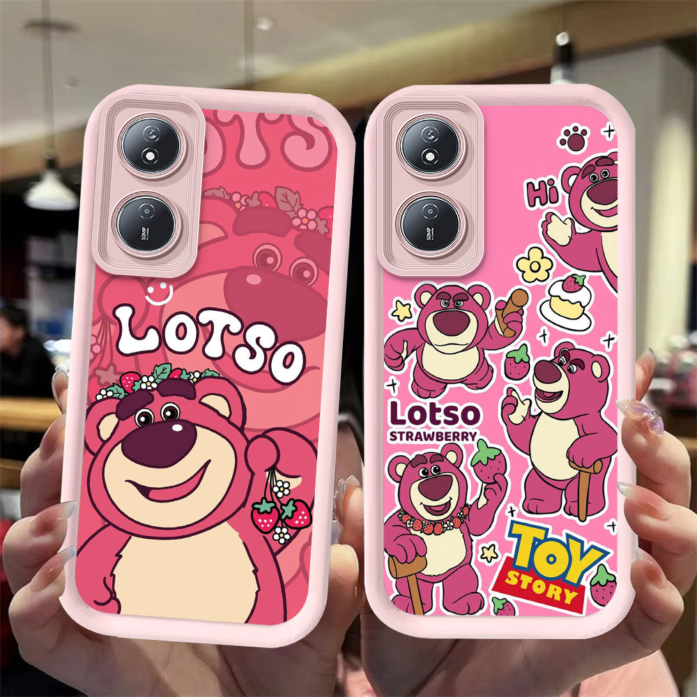 J-23 Lotso ดำขาวชมพูเคสโทรศัพท์หรับ OPPO A98 Reno 8T A1 A1X A60 F23 A2X Pro 5G