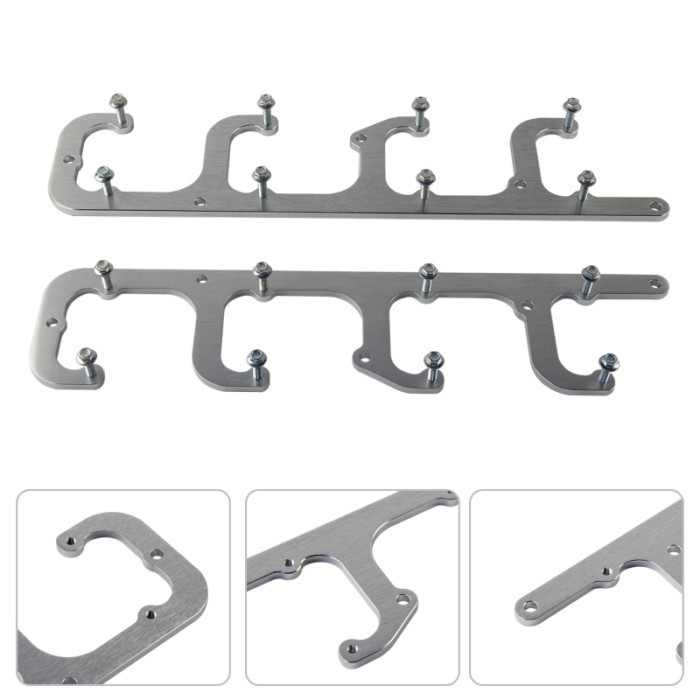 Coil Brackets LS Aluminum For CHEVROLET V8 4.8L/294 3L/325 5.7L/350 6.0L/364 D581 Square Coils 4.8