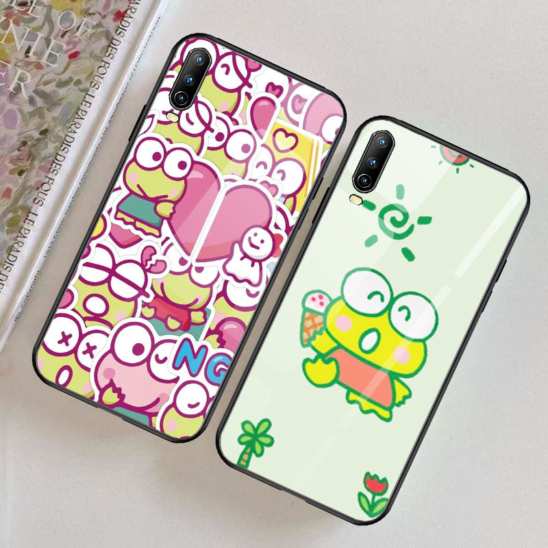 B-17 KeroKero Keroppi สําหรับ VIVO Y20 Y20s Y20i Y12s S1 V15 Y11s Y12a Pro กระจกนิรภัย