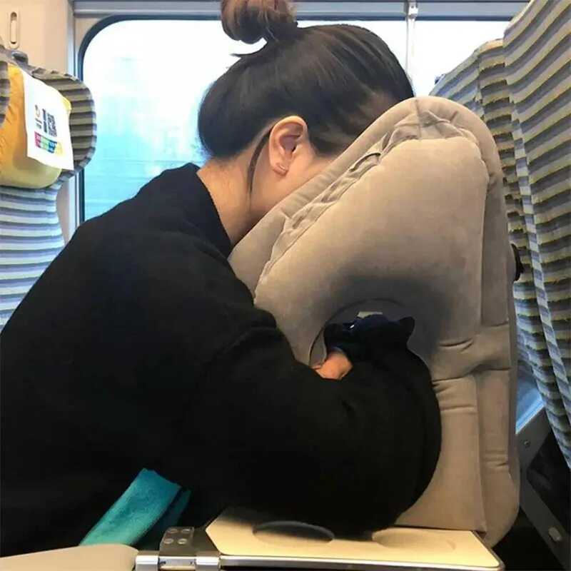 illow Neck Pillows Soft Travel Pillow Massage Neck Pillow Sleeping Airplane Pillow Cervical Nursing