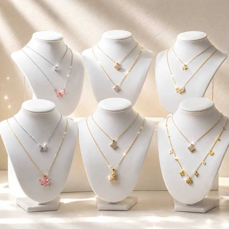 Molly Jewelry-Necklace (คละแบบ คละลาย) - Mo168
