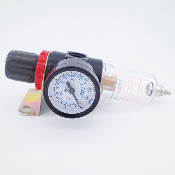 GOGO Airtac type pneumatic air filter regulator AFR2000 1/4 inch with Copper cartridge Manual drain