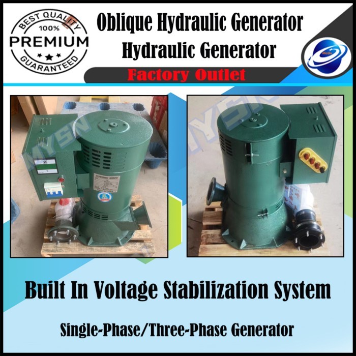 30KW 20KW Hydraulic Water Turbine Generator 110V 220V 380V High Power Water Flow Generator 10KW 5KW