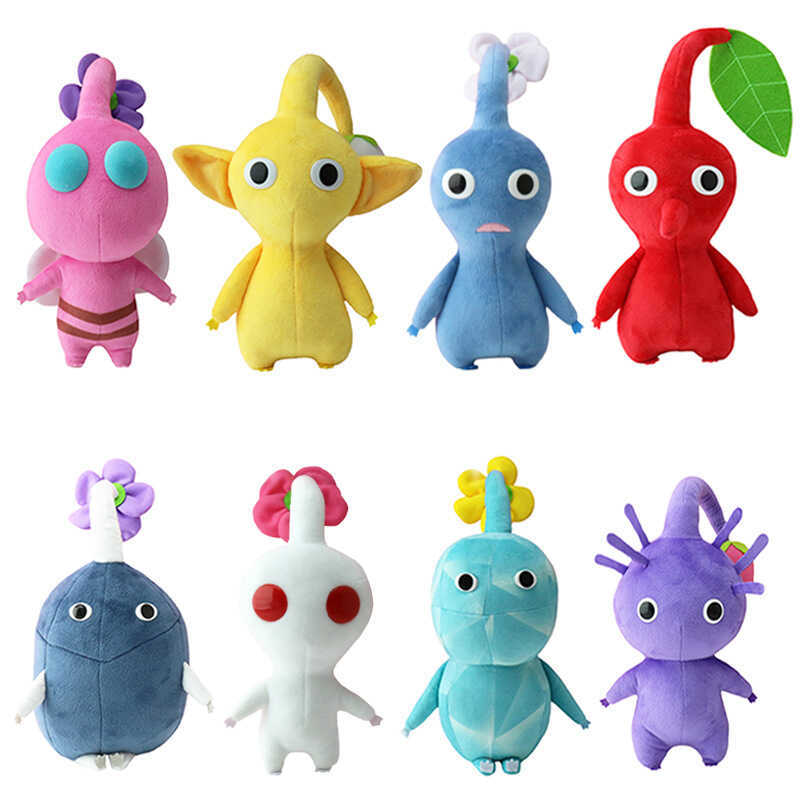 PIKMIN ตุ๊กตาตุ๊กตาตุ๊กตาตุ๊กตาตุ๊กตาตุ๊กตาของเล่นตุ๊กตาเกม Merchandise PIKMIN Family Mystery Box