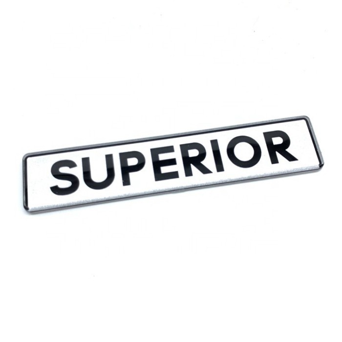 SUPERIOR Acrylic Custom Car Emblem Sticker For Lexus Lx570 Badge Logo