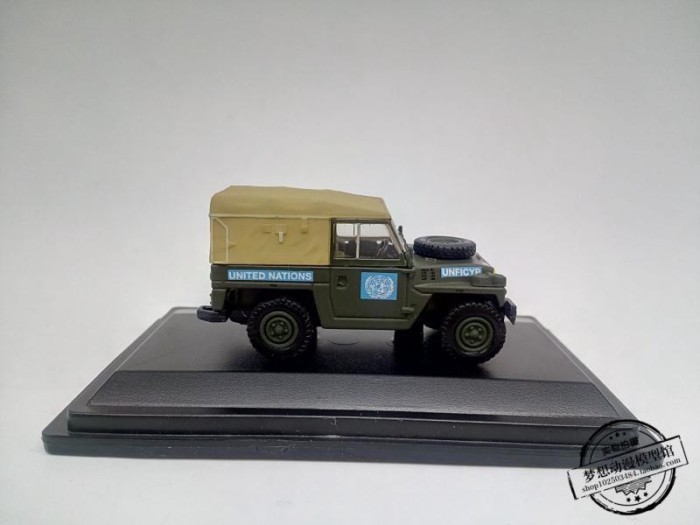 OXFORD OXFORD 1: 76 Land Rover รถออฟโรดรุ่น 1/2 ตัน United Nations UN สินค้าสําเร็จรูป LRL001 Limite