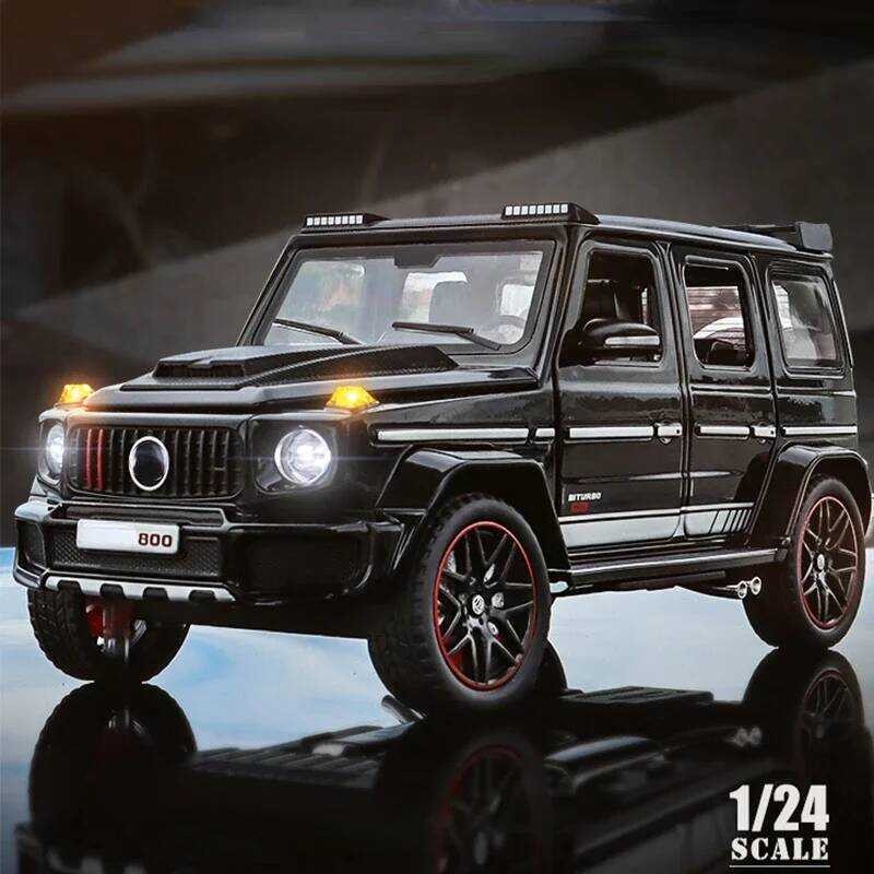 C Diecast Car Toys 1:24 Scale G800 Alloy Car Model Diecast Off Road Vehicles Children's Mini Car To