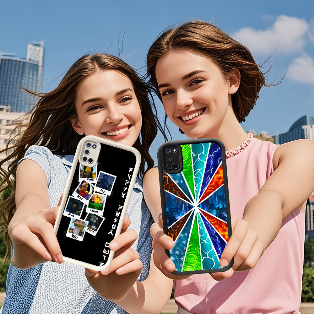 DE-23 L-Lego N-Ninjago เคสป้องกันสําหรับ OPPO A77 A94 A57s F19S A95 A77s A76 A96 A74 F25 Pro